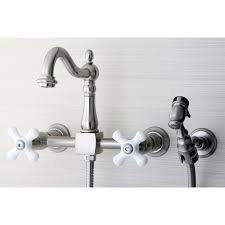 victorian wallmount satin nickel