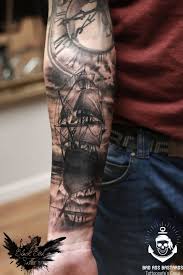 Gladiator tattoo designs sleeve tattoos @whitefoxleeds Ghost Ship Sleeve Tattoos Pirate Ship Tattoos Tattoo Sleeve Designs