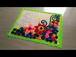 How To Make Beautiful Easy Simple New Year2018 Rangoli Design Youtube Small Rangoli Design Rangoli Designs Welcome Rangoli