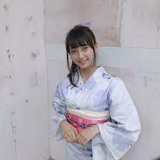 今年初浴衣 マジテレみてね 浴衣 ポニーテール 水色 夏 followme saree fashion sari