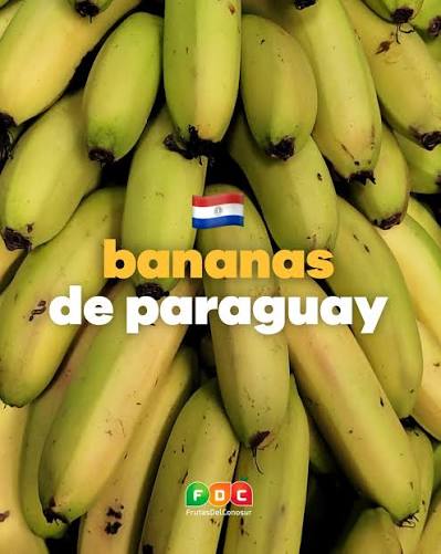 Promo bananas paraguayas x2k