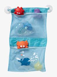 Booga baby bad organizer für badewannenspielzeug, badespielzeug aufbewahrung mit mehreren taschen. Vertbaudet Aufbewahrungsnetz Fur Badewannenspielzeug In Blau