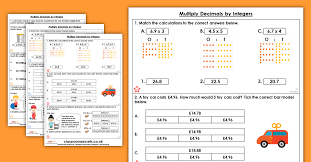 Multiplication with decimals is always a difficult job for kids as they get confused where to place the decimal in the result. Multiply Decimals By Integers Homework Extension Year 6 Decimals Classroom Secrets