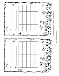 printable chart printable behavior charts for elementary