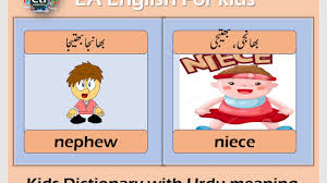 Nephew Niece Meaning In Urdu Hindi Definition Pronounce Pronunciation Of Picture Dictionary Youtube
