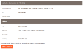 Maybe you would like to learn more about one of these? List Of Bank Codes Brstn Swift Codes Bic Of Philippine Banks