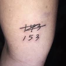 Lany Tattoo Paul Jason Klein I Loved You 143 153 Small Tattoo Letter Tattoos On Hand Tattoo Designs Tattoos
