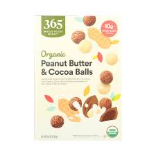 Whole foods 365 brand peanut butter. Organic Peanut Butter Cocoa Balls Cereal 10 Oz 365 By Whole Foods Market Whole Foods Market