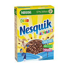 Enjoy it for breakfast or even as a snack. Nestle Nesquik Alphabet Schoko Cerealien In Abc Buchstaben Mit Vollkorn 1er Pack 1 X 325g Amazon De Lebensmittel Getranke