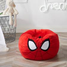 marvel spiderman kids red bean bag chair walmart com spiderman room bean bag chair spiderman room decor