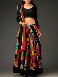 Sindh Black Style Navratri Dress Traditional Outfits Fashion