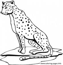 Download this adorable dog printable to delight your child. Cheetah Print Out S Animal19de Coloring Pages Printable