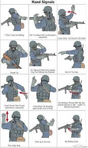 swat team hand signals now you can know what theyre saying