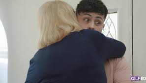 Lusty granny Anneke Van Buren cheating on her blind husband during dinner -  Glav Matures