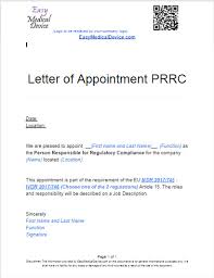 Best medical writer cover letter. Prrc Or Person Responsible For Regulatory Compliance Mdr 2017 745