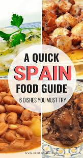 Spain Food Guide I Are You Wondering What To Eat In Spain You Ve Probably Heard About Tapas And Paella But There S Spain Food Authentic Spanish Recipes Food