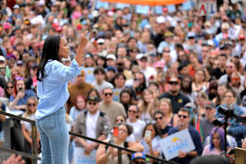 Melat Kiros Rallies Supporters at Colorado Capitol Amidst Venue Drama and Piker's Absence