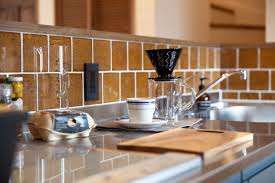 インダストリアルサーフな家 ゼストの写真集 倉敷市 注文住宅 工務店 キッチン タイル diy キッチン diy タイル 造作キッチン