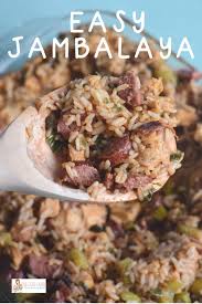 Easy Louisiana Chicken Jambalaya Recipe With Sausage The Gifted Gabber Recipe Chicken Jambalaya Recipe Jambalaya Recipe Chicken And Sausage Jambalaya
