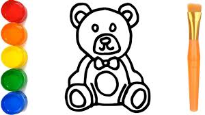 Drawing of teddy bears draw buildings teddy bear bears and tutorials. How To Draw A Cute Teddy Bear For Kids Cute Teddy Bears Teddy Bear Drawing Teddy Bear