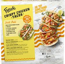 Here is an easy way to make crispy battered fish tacos. Crispy Chicken Taco Kit Farrah S