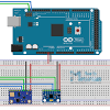 Im looking at the pinout of the atmega328p and it uses a5 and a4 for sda and scl. 1