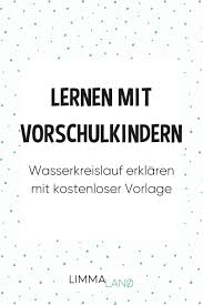 Wasserkreislauf Erklaren Wie Entsteht Der Regen Limmaland Blog In 2020 Wasserkreislauf Lernen Kreislauf