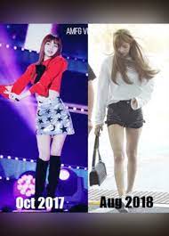 She has dark brown eyes and has blonde hair. Is It Just Me Or Are Blackpink S Lisa And Rose Getting Even Skinnier Now Quora