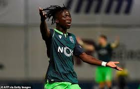 Novo tema no ciclo de formações online. Arsenal Set To Back Track On Their Pursuit Of Sporting Lisbon Wonderkid Joelson Fernandes Daily Mail Online