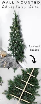 Christmas decorating ideas small spaces. Space Saving Christmas Tree Christmas Decorations Christmas Different Christmas Trees