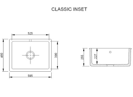 We attract over 1.5 million visitors per year, specialising in bathroom and kitchen taps and providing a vast array of products. Kitchen Sink Porcelain Shaws Classic Inset 600 Old Style