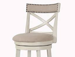Favorite this post mar 20 bar stool set acrylic $100 (port chester) pic hide this posting restore restore this posting. New Classic Furniture York Fabric Swivel Bar Stool Antique White 29 Inch Beachfront Decor