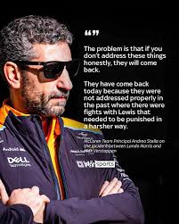 El problema es que si no abordas estas cosas honestamente, volverán. Han  regresado hoy porque no se abordaron adecuadamente en el pasado, donde hubo  peleas con Lewis que debieron ser castigadas de