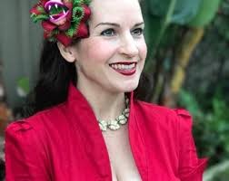 Audrey 2 Pink Rose Little Shop of Horrors Hair Clip Feed Me Seymour Venus  Flytrap for Tiki Oasis Halloween Comic Con Cosplay Dapper D