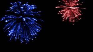 Red White And Blue Fireworks After Effects Gif Gfycat
