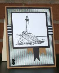 The salt crystal lamp, sitting on its round neem wooden base,. 250 Lighthouse Cards Ideas Cards Nautical Cards Masculine Cards