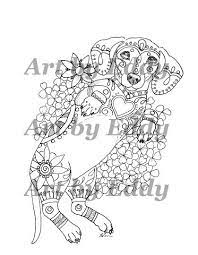 We found for you 15 pictures from the collection of dachshund coloring lps! Art Of Dachshund Coloring Book Volume No 2 Downloadable Version Coloring Book Art Coloring Books Puppy Coloring Pages