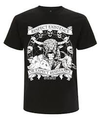 Maybe you would like to learn more about one of these? Respect Existence Or Expect Resistance Organic Black Vegan T Shirt Anticarnist