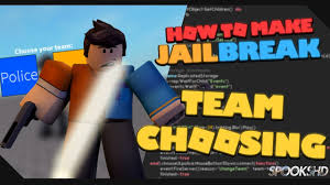 Our famous winter update is back for 2020. How To Make Jailbreak Team Choosing Roblox Youtube