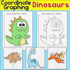 Dinosaurs Coordinate Graphing Pictures By Pink Cat Studio Teachers Coordinate Graphing Pictures Coordinate Graphing Coordinate Graphing Mystery Picture