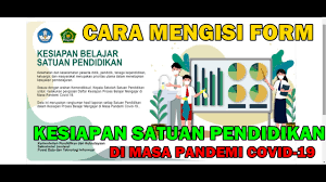 Seorang yang mudah baper cenderung mengkhawatirkan sesuatu yang belum terjadi dan sesuatu yang tidak bisa diubah. Cara Mengisi Form Kesiapan Belajar Satuan Pendidikan Wajib Youtube