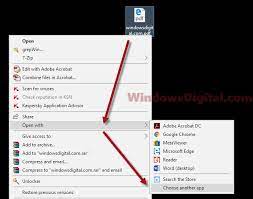 Open Pdf With Adobe Reader Not Chrome Edge Firefox Pdf Windows 10 10 Things