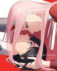 Zero Two Hiro Darling In The Franxx Zerotwo Hiro Darlinginthefranxx Cosplayclass Casal Anime Menina Anime Personagens De Anime