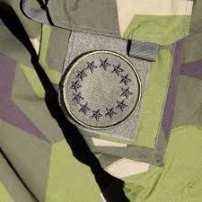 embroided eu patch in subdued green color tacupgear velcropatch eupatch subdued green colors velcro patches color pinterest