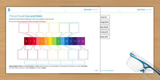 The Ph Scale Cut And Stick Worksheet Worksheet Worksheet