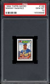 Homeruncards has thousands of rookie cards, autograph cards, and game worn/used memorabilia cards for sale! Auction Prices Realized Baseball Cards 1992 Topps Micro Manny Ramirez