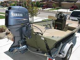 2003 Lowe Roughneck 1652vt Jon Boat W Yamaha 4 Stroke 60hp Prop And 40hp Jet Units Aluminum Fishing Boats Jon Boat John Boats