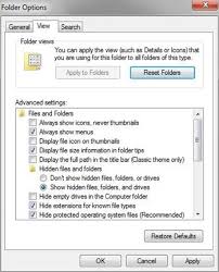 Then uncheck hide protected operating system files. How To View Hidden Files In Windows 10 8 7 Vista Xp Repair Windows