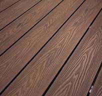 Round Hole WPC Decking Flooring WPC Material Wood Plastic ...