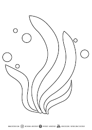 colouring for kids seaweed enfants a colorier coloriage de boule noel